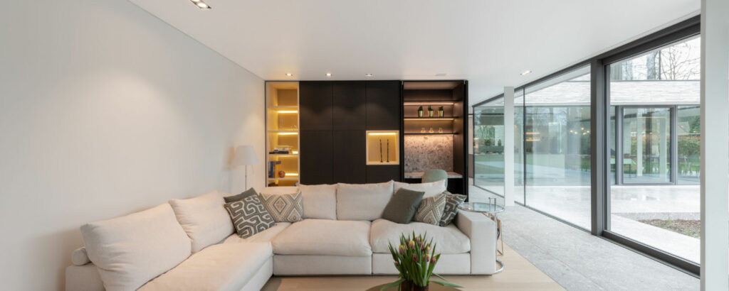 spanplafond woonkamer