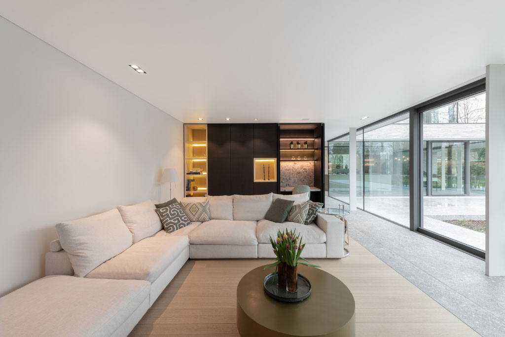 spanplafond woonkamer